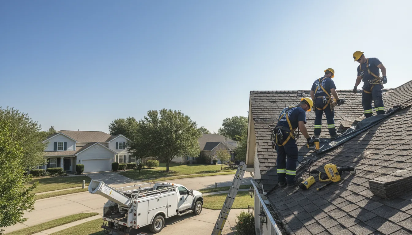 Hail Damage Roof Repair in Clearville, PA